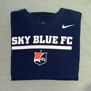 NIKE NWSL Sky Blue FC Short Sleeve TShirt
